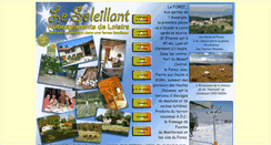Desktop Screenshot of le-soleillant.com